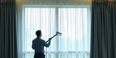 Commercial drapes cleaning service st-peters-nsw hotels offices